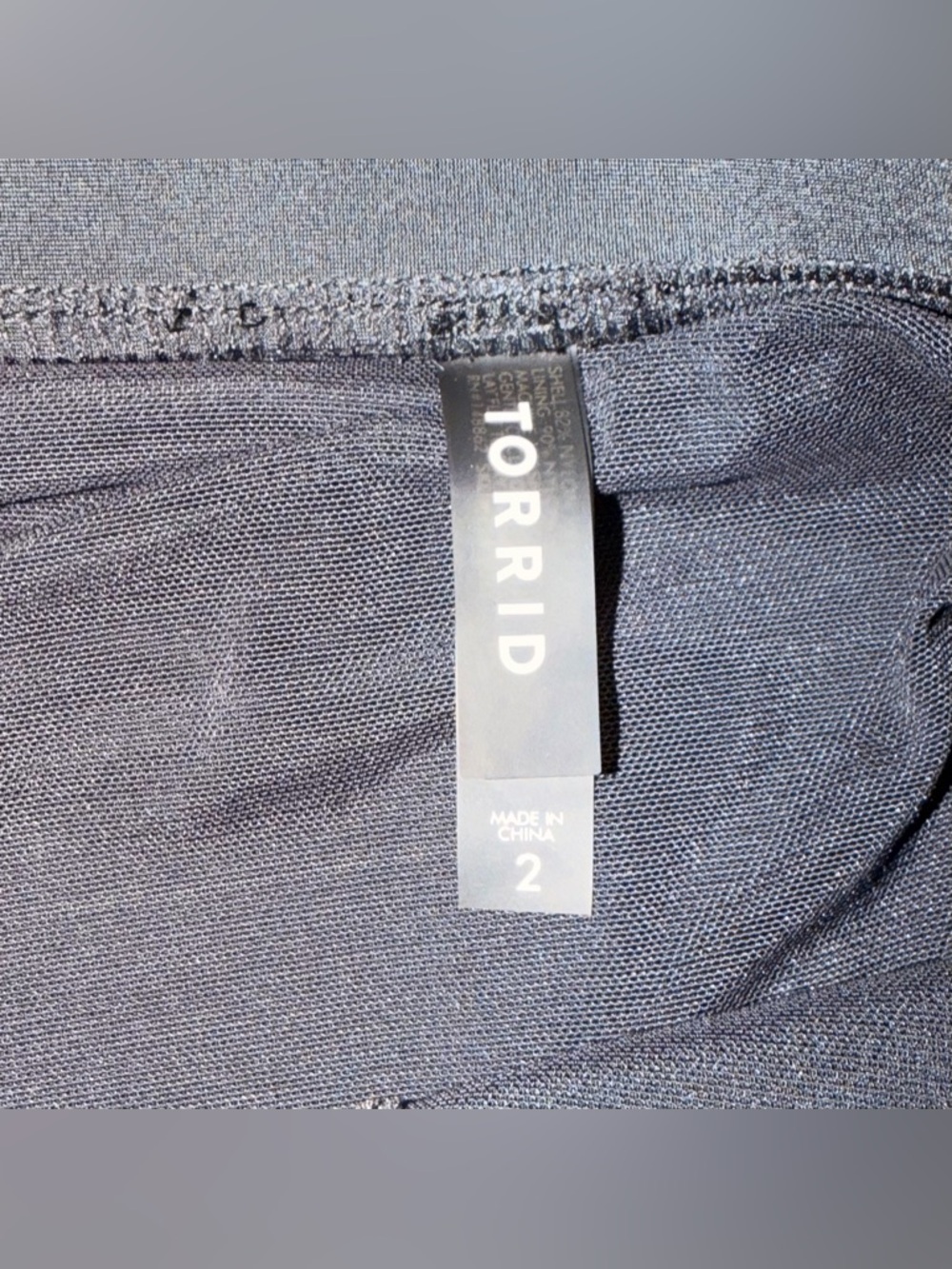 TORRID Wireless Flutter Sleeve Bikini Top & Skirt -Top- Size 3 Bottom Size 2 - Picture 9 of 14